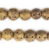 Cameroon-Style Brass Filigree Globe Beads (14mm)