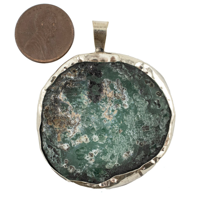 Roman Glass Pendant (40-50mm) #15376 - The Bead Chest