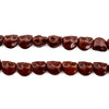 Chocolate Brown Skull Beads (7mm)