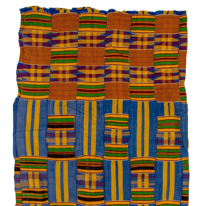 African Ashanti Kente Cloth #11657 - The Bead Chest