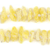Rough Yellow Afghan Brucite Beads (10-20mm)