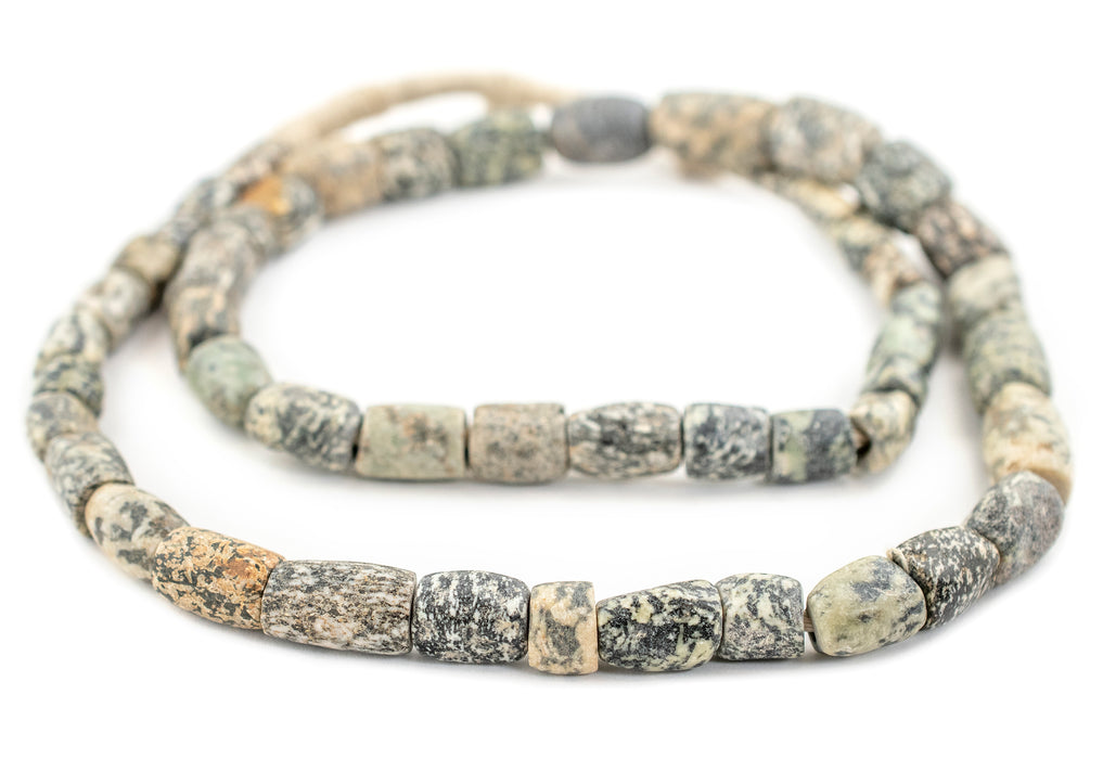 Ancient Mali Granite Stone Beads #13446 - The Bead Chest