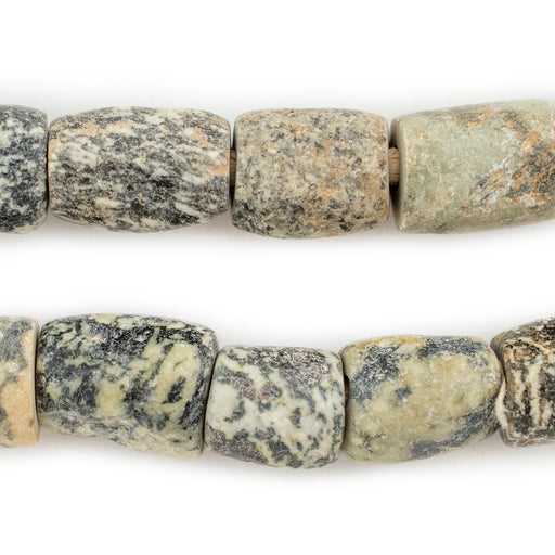 Ancient Mali Granite Stone Beads #13446 - The Bead Chest