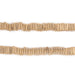 Faceted Brass Triangle Heishi Beads (6mm) - The Bead Chest