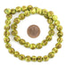 Lime Green Natural Round Seed Beads (8mm) - The Bead Chest