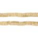 Faceted Gold Triangle Heishi Beads (6mm) - The Bead Chest