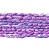 Orchid Purple Vintage Japanese Rice Pearl Beads (4mm)