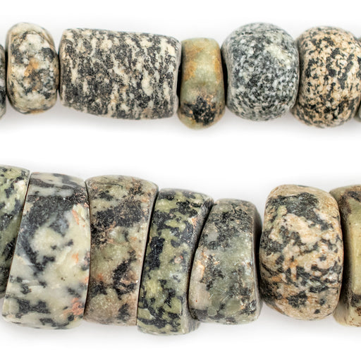 Ancient Mali Granite Stone Beads #13448 - The Bead Chest