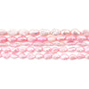 Baby Pink Vintage Japanese Rice Pearl Beads (4mm)