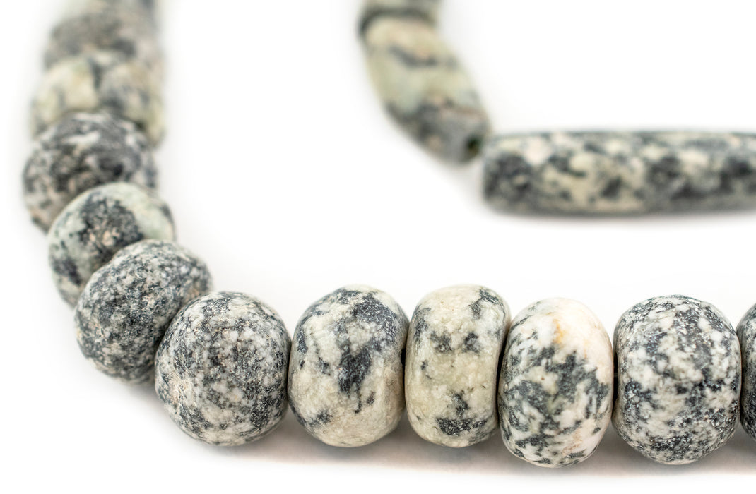 Ancient Mali Granite Stone Beads #13450 — The Bead Chest