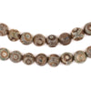 Premium Round Camo Tibetan Agate Beads (8mm)