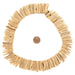 Cream Natural Coconut Stick Beads (4x26mm) - The Bead Chest
