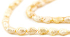 Pastel Yellow Vintage Japanese Rice Pearl Beads (4mm) - The Bead Chest