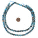 Round Blue Apatite Beads (8mm) - The Bead Chest