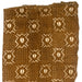 Caramel Brown Bogolan Mali Mud Cloth (Dotted Cowrie Design) - The Bead Chest