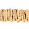 Cream Natural Coconut Stick Beads (4x26mm)