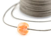 1.0mm Groundhog Grey Waxed Cotton Cord (300ft) - The Bead Chest
