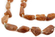 Butterscotch Spessartine Garnet Stone Chunk Beads - The Bead Chest