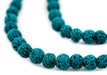 Turquoise Blue Volcanic Lava Beads (6mm) - The Bead Chest