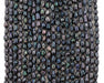 Iridescent Gunmetal Vintage Japanese Rice Pearl Beads (4mm) - The Bead Chest