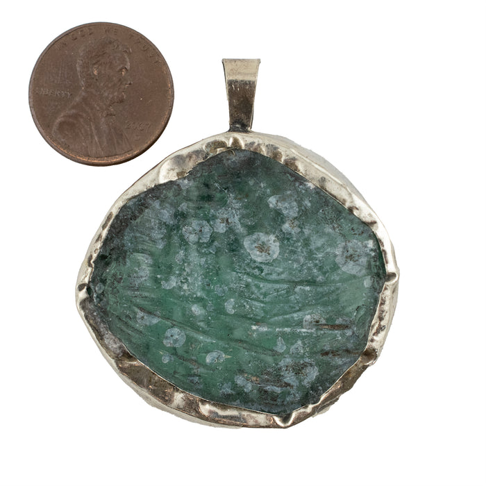Roman Glass Pendant (40-50mm) #15435 - The Bead Chest