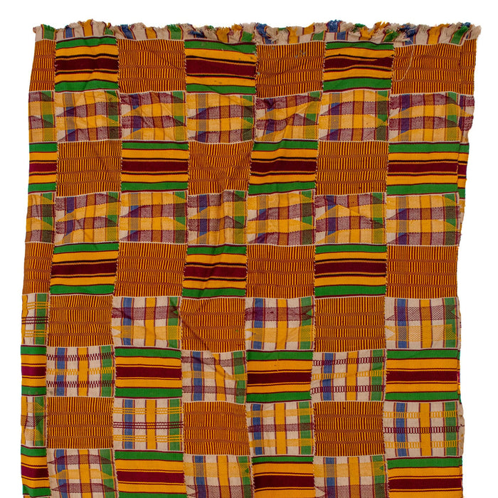 African Ashanti Kente Cloth #11646 - The Bead Chest