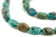 Ocean Green Turquoise Nugget Beads (10mm) - The Bead Chest
