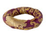 Purple Singing Bowl Ring Cushion - The Bead Chest