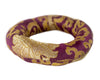 Purple Singing Bowl Ring Cushion
