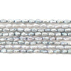 Silver Vintage Japanese Rice Pearl Beads (3mm)