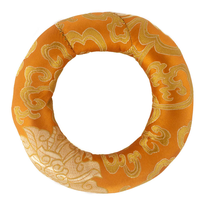 Orange Singing Bowl Ring Cushion - The Bead Chest