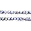 Lavender Blue Nugget Vintage Japanese Pearl Beads (6mm)