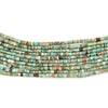 Tiny Green Turquoise Heishi Beads (2mm)
