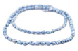Silver Blue Vintage Japanese Rice Pearl Beads (4mm) - The Bead Chest