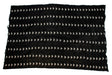 Ebony Black Bogolan Mali Mud Cloth (Arrow Design) - The Bead Chest