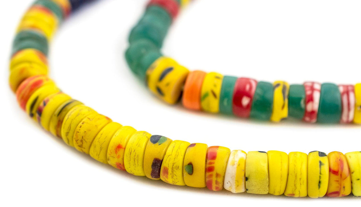 Vintage Kakamba Prosser Beads (10mm) #13689 - The Bead Chest