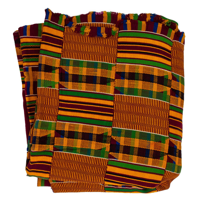 African Ashanti Kente Cloth #11641 — The Bead Chest