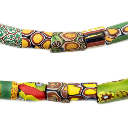 Antique Venetian Millefiori African Trade Beads #13843 - The Bead Chest