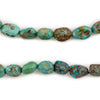 Green Turquoise Nugget Beads (8mm)