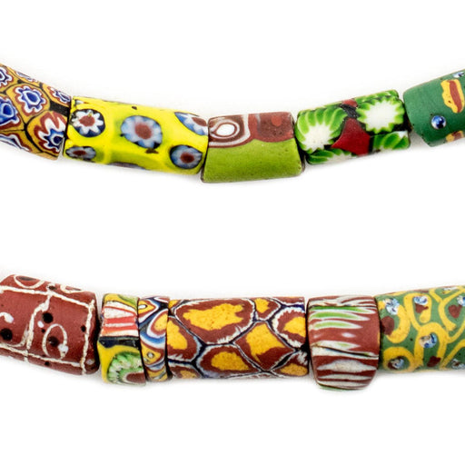 Antique Venetian Millefiori African Trade Beads #13839 - The Bead Chest