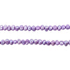 Lilac Purple Vintage Japanese Potato Pearl Beads (4mm)