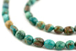 Green Aqua Turquoise Nugget Beads (7mm) - The Bead Chest