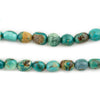 Green Aqua Turquoise Nugget Beads (7mm)