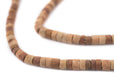 Mixed Brown Cylindrical Afghani Jade Beads (4mm) - The Bead Chest