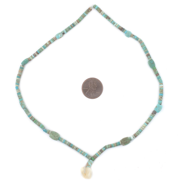 Medley of Premium Afghani Turquoise Beads - The Bead Chest