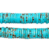 Turquoise Bone Button Beads (12mm)
