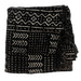Ebony Black Bogolan Mali Mud Cloth (Mande Design) - The Bead Chest