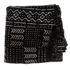 Ebony Black Bogolan Mali Mud Cloth (Mande Design)