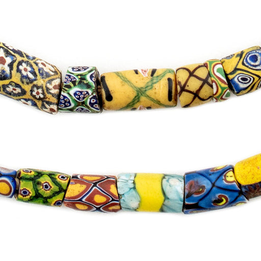 Antique Venetian Millefiori African Trade Beads #13832 - The Bead Chest