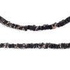 Black Sea Sediment Jasper Square Heishi Beads (4mm)